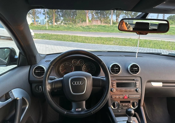 Audi A3 cena 19000 przebieg: 291627, rok produkcji 2008 z Piła małe 154